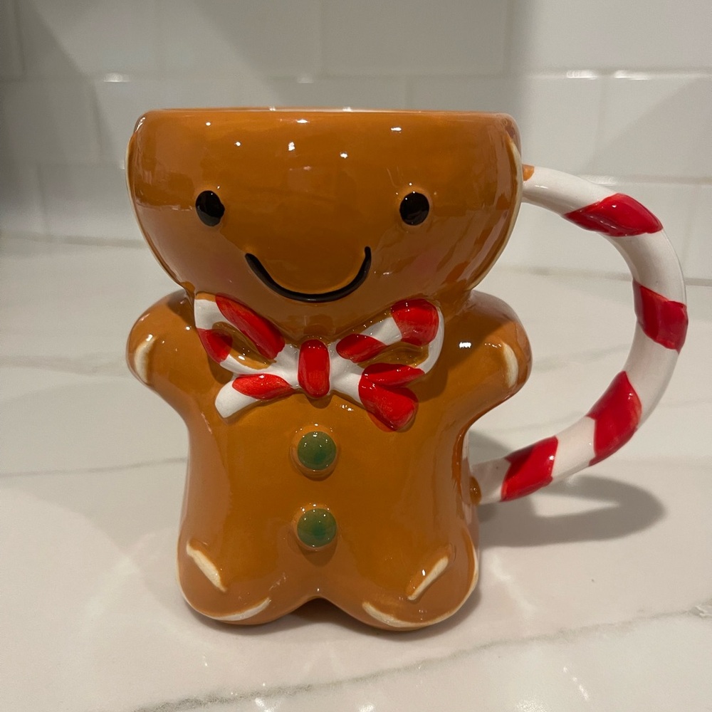 Kirklands Home Gingerbread Man Mug
